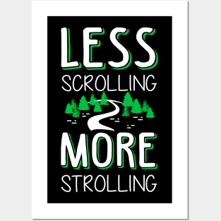 More Strolling Funny Outdoor Lover Gift Posters and Art